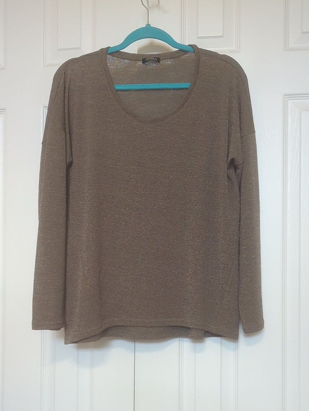 Jones New York Taupe Sweater XL